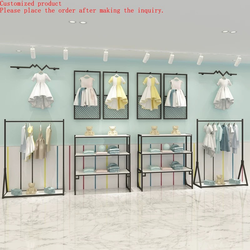 Baby Clothing Rack - 子供服店家具 ベビー服店陳列棚 キッズ服小売店用