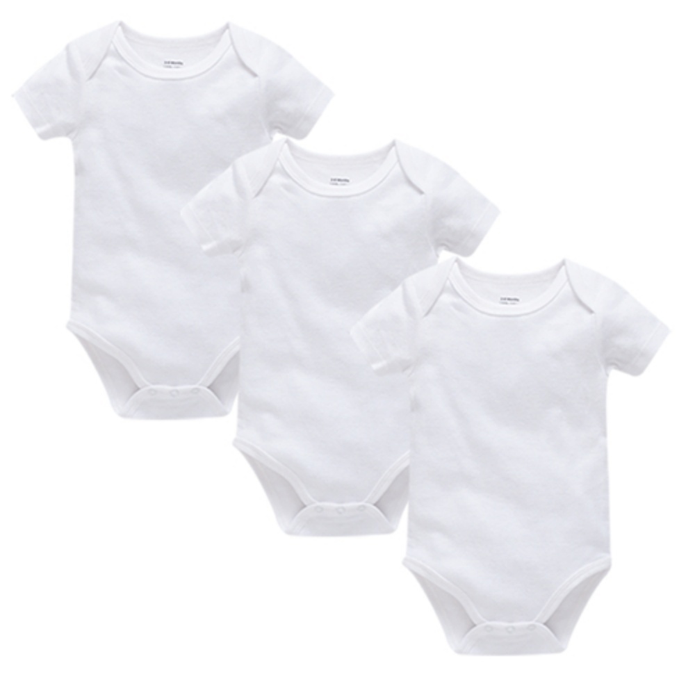 Baby Clothing Designer - Kavkas ベビーユニセックスボディスーツ 0-24 ヶ月半袖夏の綿の服固体デザイン幼児服