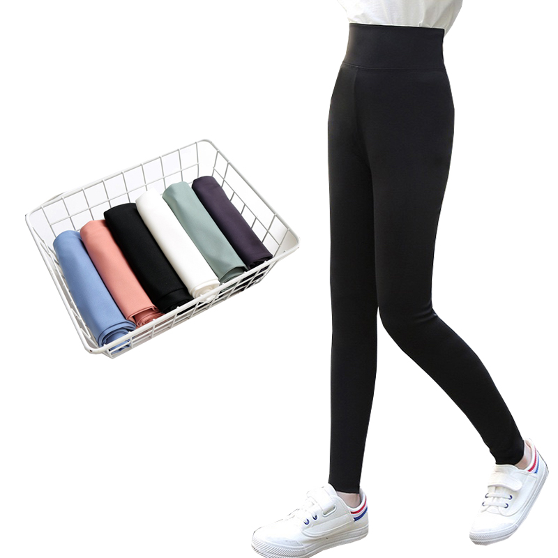 Toddler Legging Set - 1 個春夏薄い子供レギンス子供タイツカジュアルスウェットパンツ女の子サメパンツ秋幼児スキニークロップドズボン