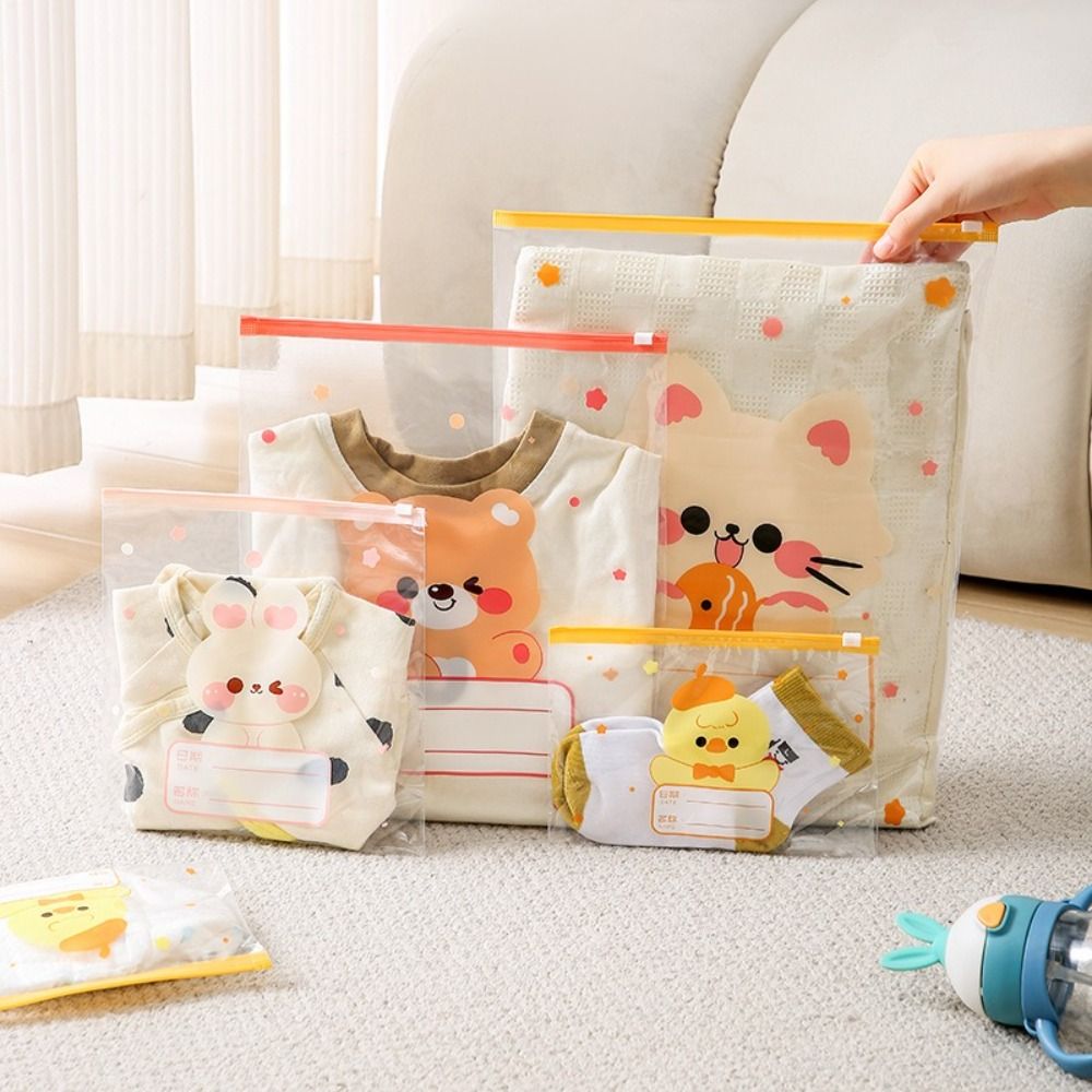 Baby Clothing Cupboard - 10 個マルチサイズ収納袋ポータブルベビー服収納ベビー布/おむつポーチ分類分類密封バッグ旅行