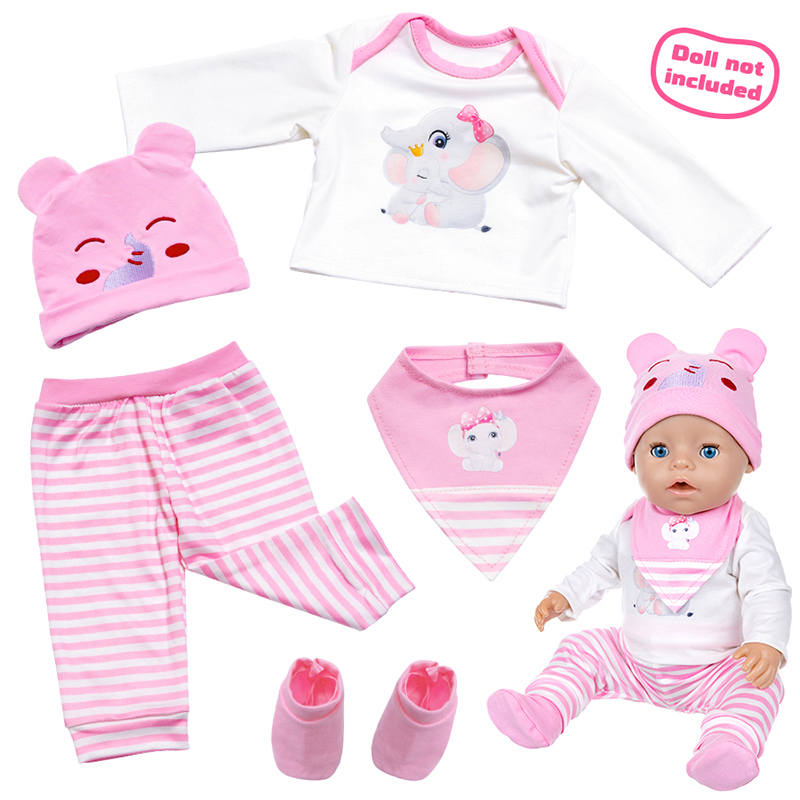 16～18インチ新生児ベビー人形用ドール服セット、ベアージャ - Baby Clothing For Girls のレビューと価格