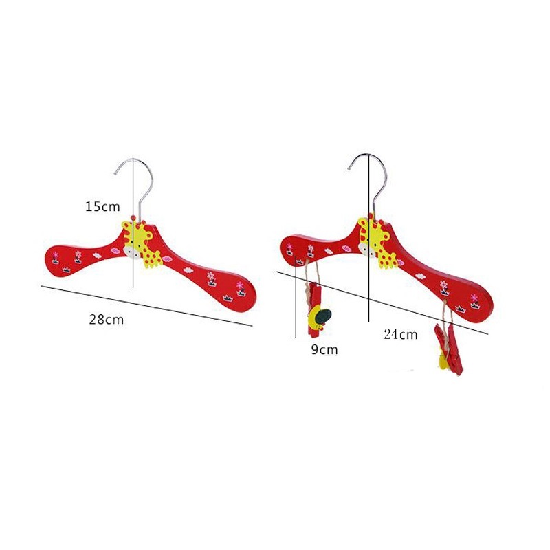 衣類用木製動物ハンガー,衣類ラック,クローゼットオーガナイザ - Baby Clothing Rack のレビューと価格