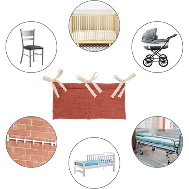 ベビーベッドオーガナイザー、ベビーコット収納バッグ、2ポケッ - Baby Clothing For Bed のレビューと価格