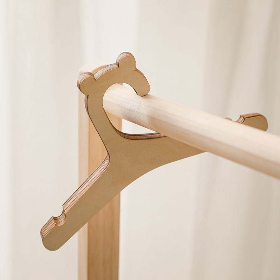 10 ピース/セットベビークリエイティブハンガーラックベビー - Baby Clothing Rack のレビューと価格