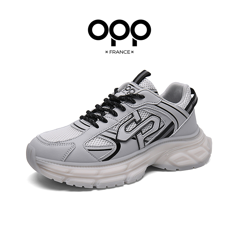 OPPメンズラグジュアリーデザインカジュアルシューズ本革スポ - New Balance Shoes 574 のレビューと価格