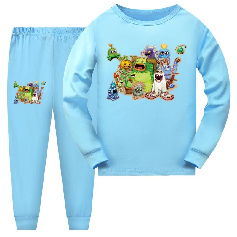 ハロウィンコスプレ男の子服私の歌うモンスター子供パジャマパン - Toddler Legging Set のレビューと価格