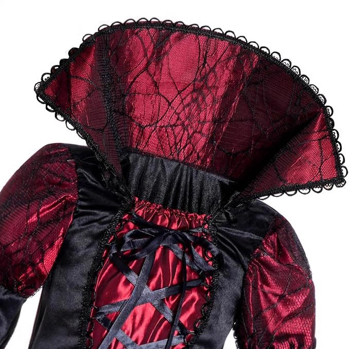 女の赤ちゃんハロウィン魔女衣装子供コスプレ吸血鬼プリンセスド - Baby Clothing For Girls のレビューと価格