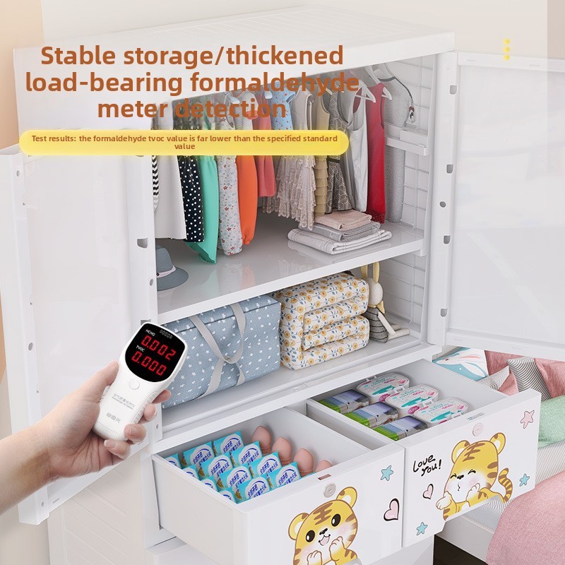 厚みのあるプラスチック 5 バケツ引き出し収納キャビネットベ - Baby Clothing Cupboard のレビューと価格