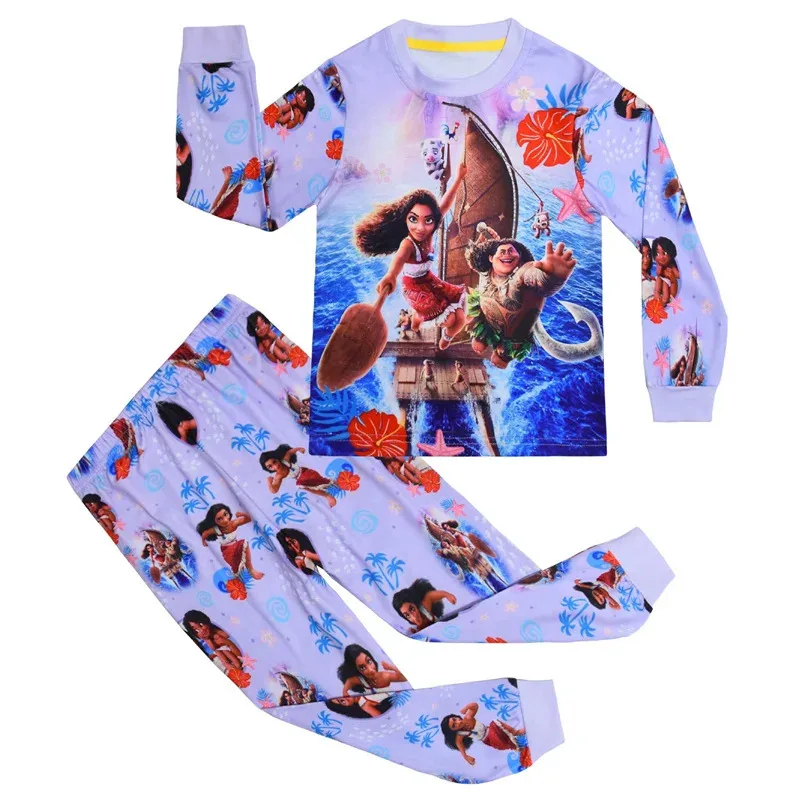 ♥ AAアニメコスプレ春秋ヴァイアナ子供服セット女の子用寝間 - Baby Clothing For Girls のレビューと価格