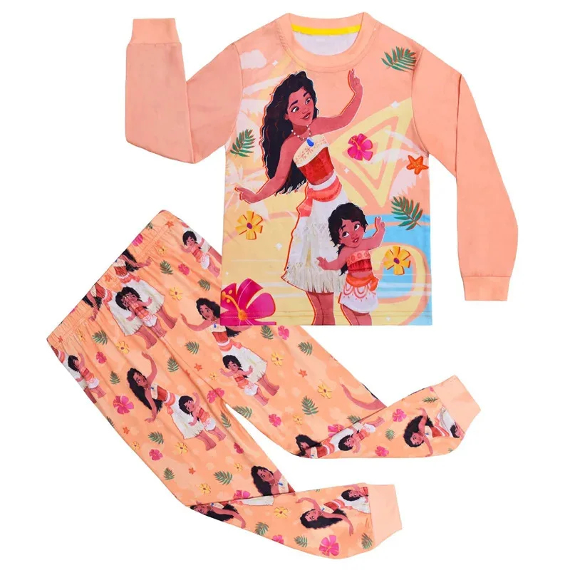 ♥ AAアニメコスプレ春秋ヴァイアナ子供服セット女の子用寝間 - Baby Clothing For Girls のレビューと価格