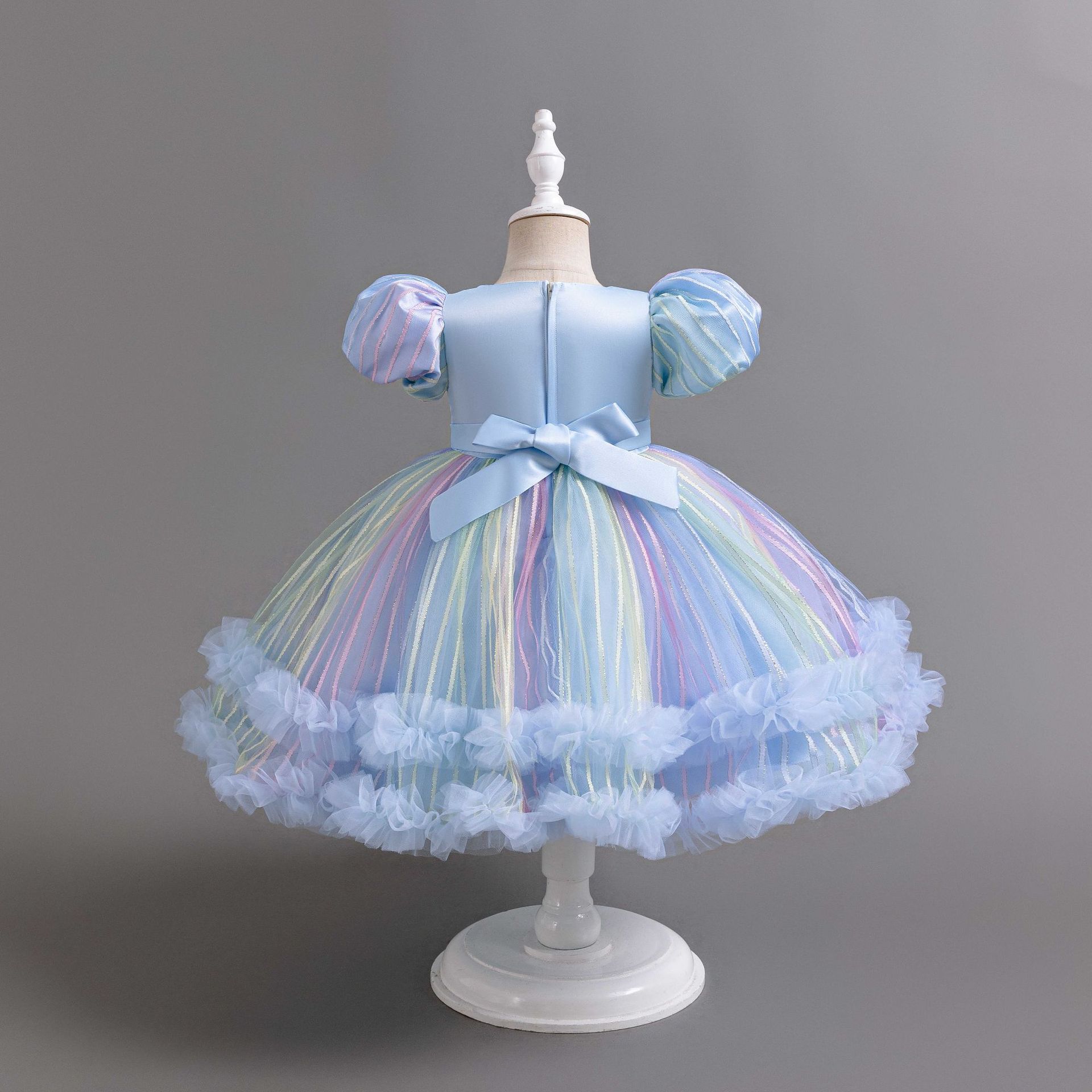 子供用のカラフルなチュールプリンセスドレス,1〜6歳の女の子 - Baby Clothing For Girls のレビューと価格