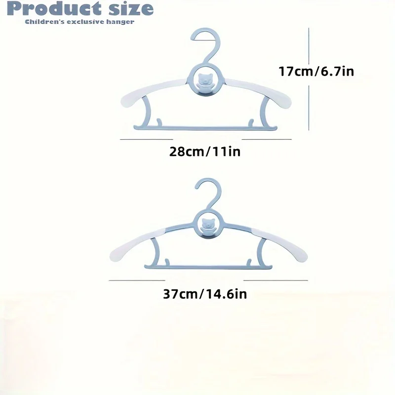 30 パック PP プラスチックベビー服ハンガー格納式アンチ - Baby Clothing Cupboard のレビューと価格