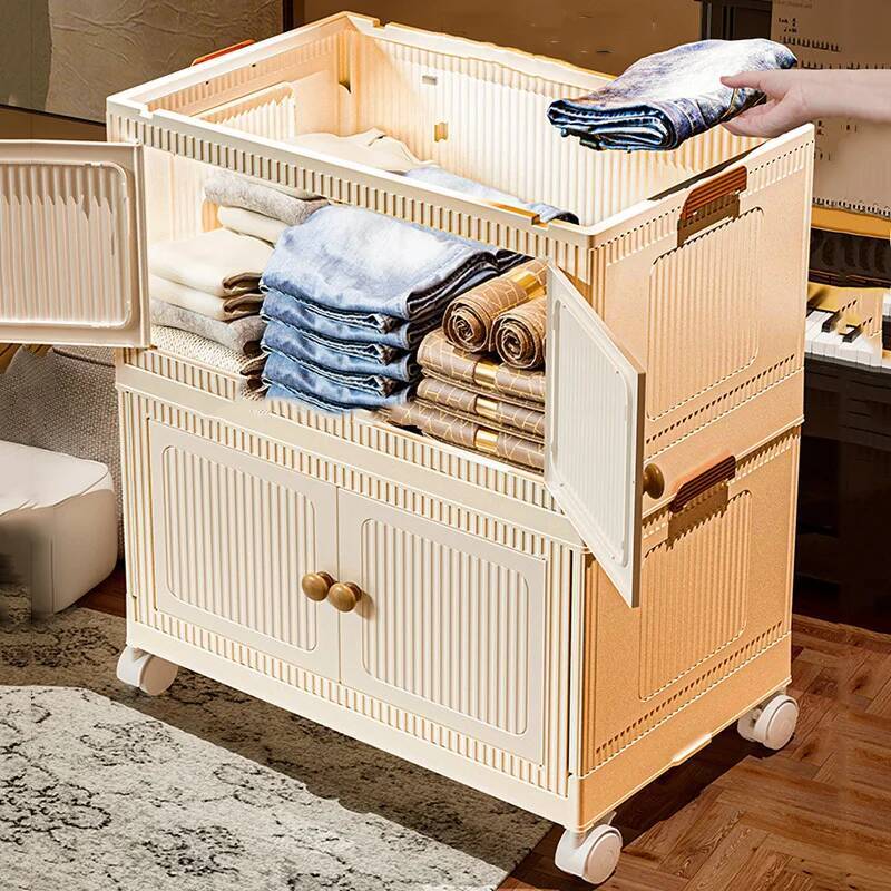 ベビー用ワードローブ収納折りたたみ式キャビネット衣類ラックプ - Baby Clothing Cupboard のレビューと価格